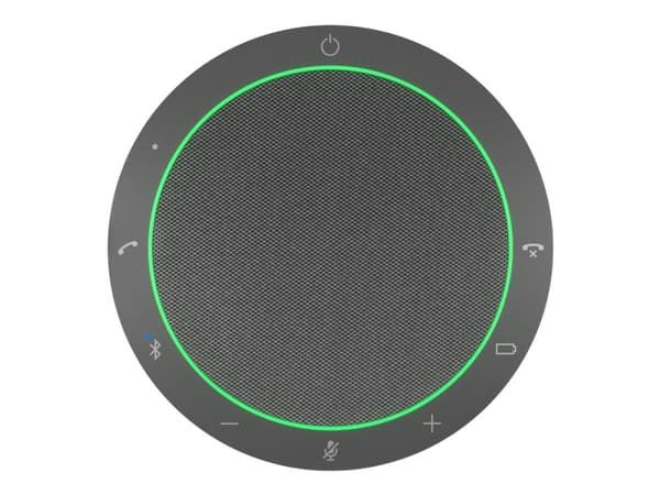 Jabra Speak2 55 UC - Konferencetelefon håndfri - Bluetooth - trådløs, kabling - USB-C, USB-A - mørkegrå - Zoom Certified, Google Meet Certified, Amaz
