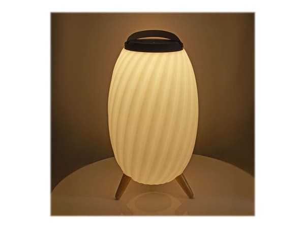 Nedis SPBT35810WT, 1-veis, 30 W, 50 - 18000 Hz, 4 O, 75 dB, Ledning & Trådløs Hvit, Grå