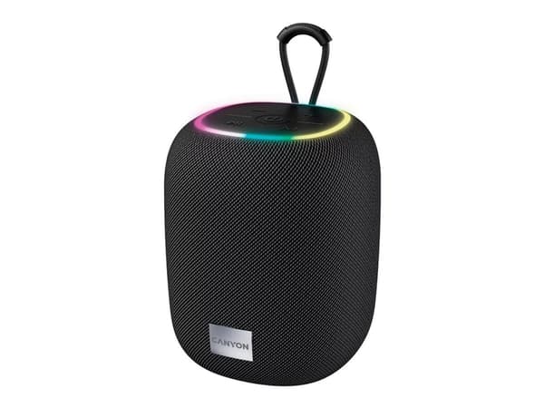 Canyon BSP-8 - Høyttaler - for bærbar bruk - trådløs - Bluetooth - USB - 10 watt - svart