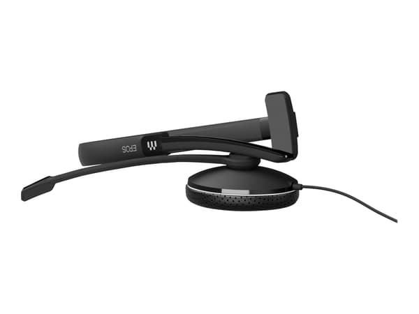 EPOS ADAPT 135T USB-C II - ADAPT 100 Series - hodesett - on-ear - kablet - 3,5 mm jakk, USB-C - svart - Certified for Microsoft Teams, Optimert for U