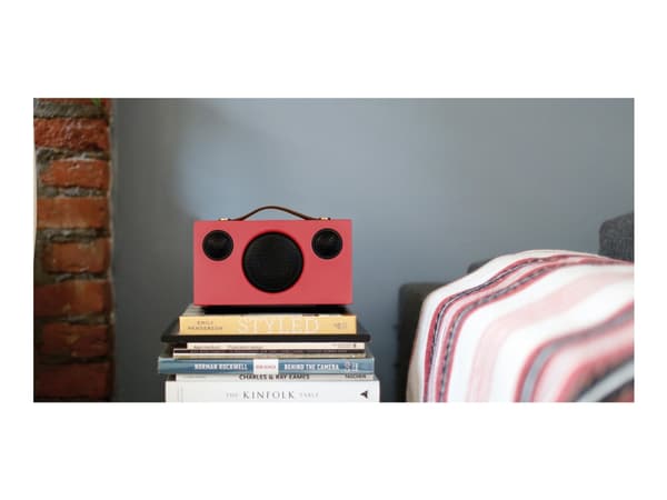 Audio Pro Addon T3+ - Limited Edition - högtalare - för bärbar användning - trådlös - Bluetooth - 25 Watt - 2-vägs - Coral