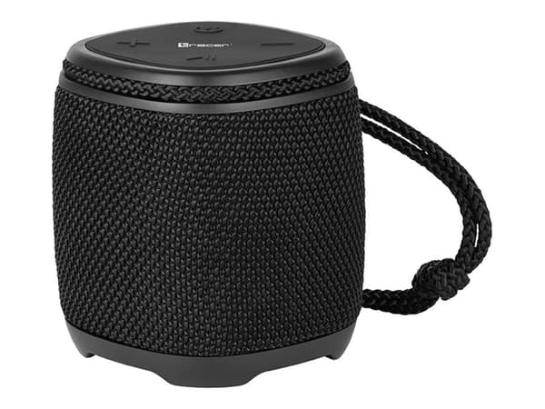 Tracer Splash S - Høyttaler - for bærbar bruk - trådløs - Bluetooth 5.1 - 5 watt - svart