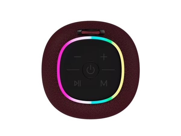 Canyon BSP-8 - Högtalare - för bärbar användning - trådlös - Bluetooth - USB - 10 Watt - bourgogne