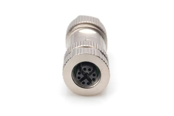 Digitus DN-936M12-J, Flad, Sølv, Hanstik, 10GBase-T, 26/1, Cat6a