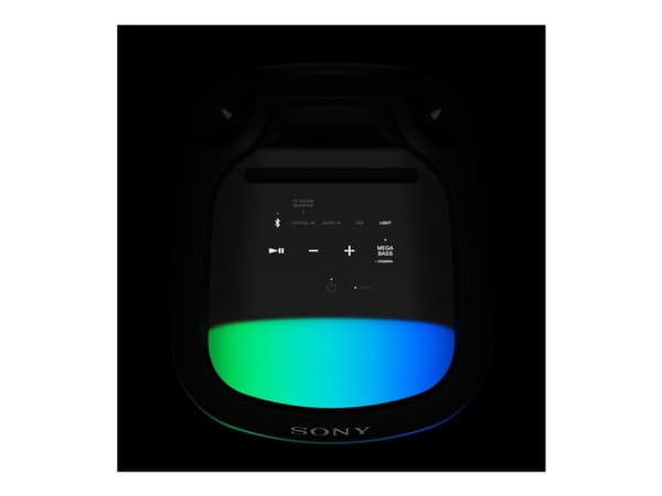 Sony SRS-XV800 - X-Series - partyhögtalare - för bärbar användning - trådlös - Bluetooth - Appkontrollerad - USB - 2-vägs