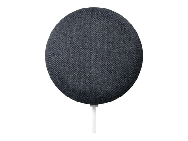 Google Nest Mini - Gen 2 - smarthögtalare - IEEE 802.11b/g/n/ac, Bluetooth - träkol