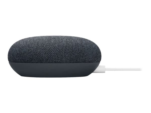Google Nest Mini - Gen 2 - smarthögtalare - IEEE 802.11b/g/n/ac, Bluetooth - träkol