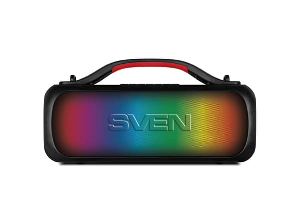 SVEN PS-360, 24 W, 60 - 20000 hz, Kabel & Trådlös, USB Type-C, Bärbar monohögtalare, Svart