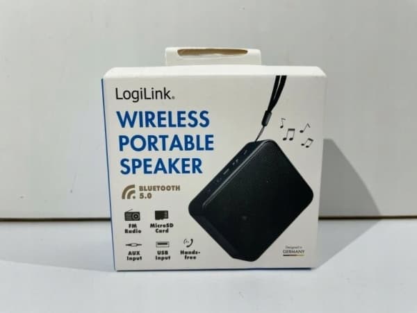 LogiLink Bluetooth-högtalare svart