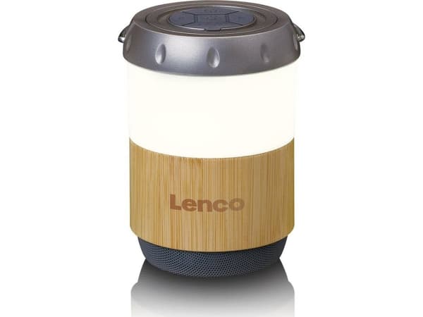 Lenco BTL-030BA - LED-lyhty IPX4-luokituksella ja integroidulla 3W Bluetooth®-kaiuttimella (BTL-030BA)