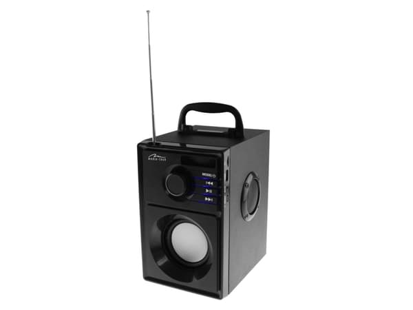 Media-Tech BOOMBOX SILVER MT3179 - Høyttaler - for bærbar bruk - trådløs - Bluetooth - 15 watt