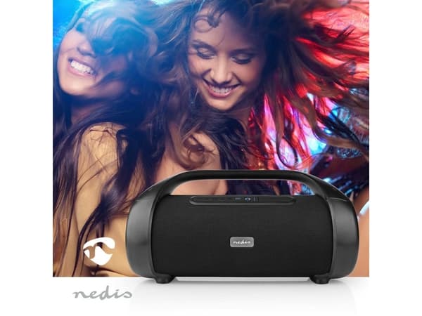 Nedis SPBB340BK, 2-suuntainen, 2.1 kanavaa, Langaton, 40 W, 2402000000 - 2480000000 Hz, Musta