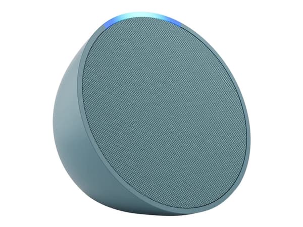 Amazon Echo Pop - Smarthøyttaler - Bluetooth, Wi-Fi - Appstyrt - blågrønn