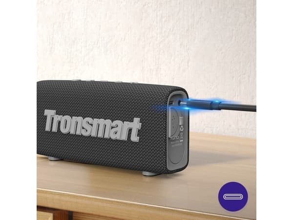 Tronsmart Trip langaton Bluetooth 5.3 -kaiutin, IPX7 vedenpitävä 10W oranssi väri