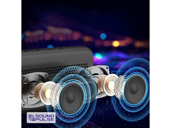 Tronsmart Trip langaton Bluetooth 5.3 -kaiutin, IPX7 vedenpitävä 10W oranssi väri