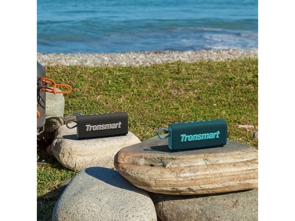 Tronsmart Trip Bluetooth langaton kaiutin 5.3 vedenpitävä IPX7 10W musta
