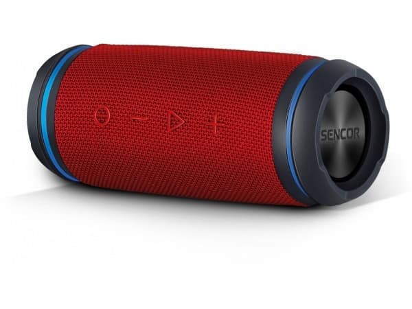 SSS 6400 Sirius 30W Bluetooth-högtalare, TWS, NFC, IPX6 röd