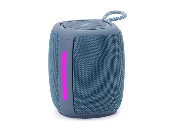 GMB Audio SPK-BT-LED-03 - Högtalare - för bärbar användning - trådlös - Bluetooth 5.1 - 5 Watt - blå