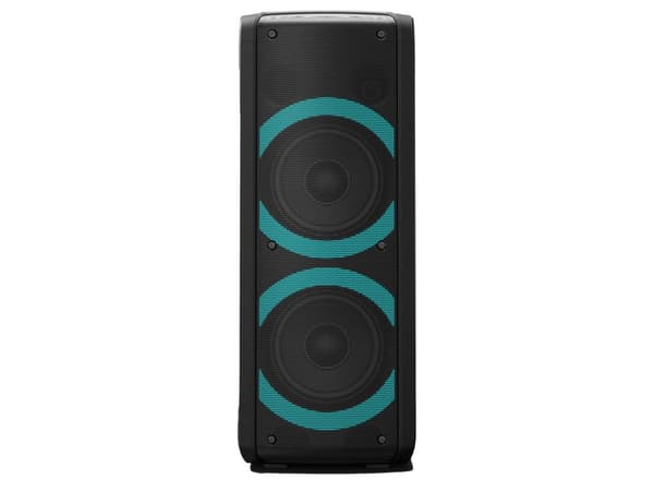 Denver BPS-352, 16,5 cm (6.5"), 300 W, Ledning & Trådløs, Stereo bærbar høyttaler, Sort, Stå Sort
