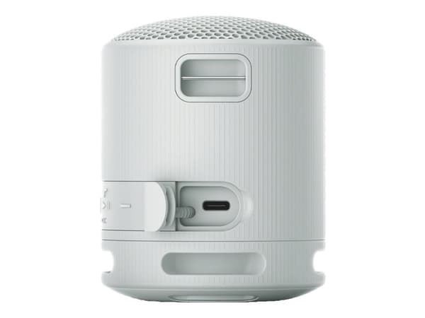 Sony SRS-XB100 - Högtalare - för bärbar användning - trådlös - Bluetooth - Appkontrollerad - ljusgrå