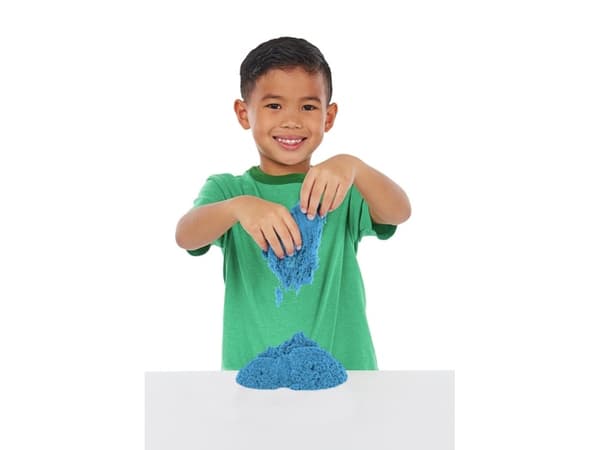 Kinetic Sand Sandbox Set Blue, Lasten taikahiekka, 3 vuosi/vuosia, Myrkytön, Sininen