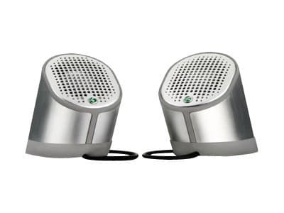 Sony Ericsson MPS-100 - Högtalare - för bärbar användning - grå, silver - för XPERIA Pureness; Sony Ericsson Elm, Hazel, Jalou, Naite, t715, W580, W6