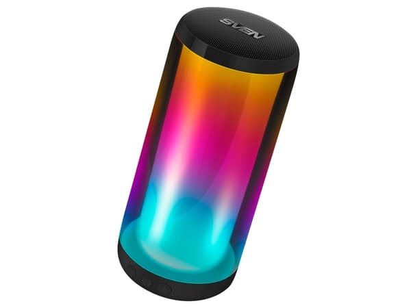 SVEN PS-260, 10 W, 120 - 20000 Hz, Ledning & Trådløs, USB Type-C, Bærbar monohøyttaler, Sort Sort