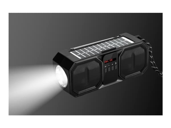 DENVER BTG-158 - Högtalare - för bärbar användning - trådlös - Bluetooth - 8 Watt