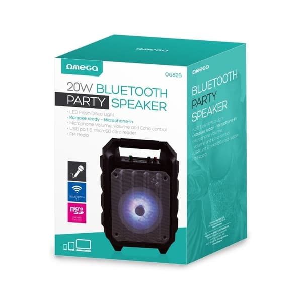 Bluetooth-høyttaler med karaoke - 3000 mAh