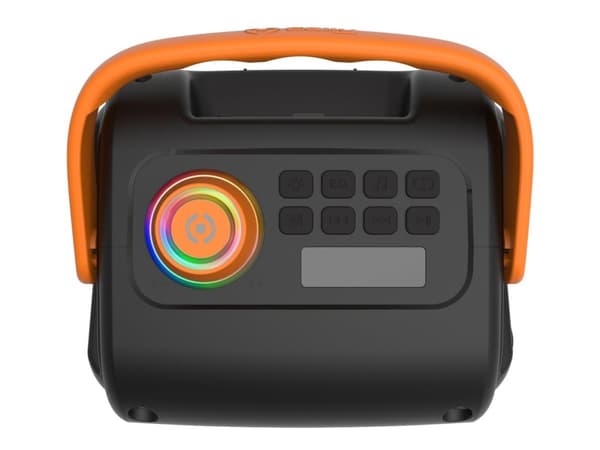 Celly TECH FOR KIDS KIDSPARTYRGB - Selskapshøyttaler - for bærbar bruk - trådløs - 10 watt - svart