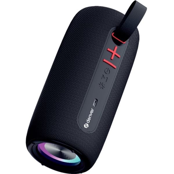 Denver BTL-360B Bluetooth-høyttaler med RGB-lys