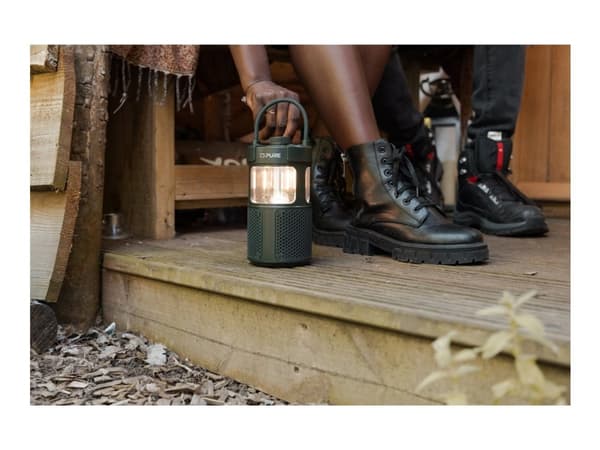 Pure Woodland Glow - Høyttaler - for bærbar bruk - trådløs - Bluetooth - 20 watt - grønn