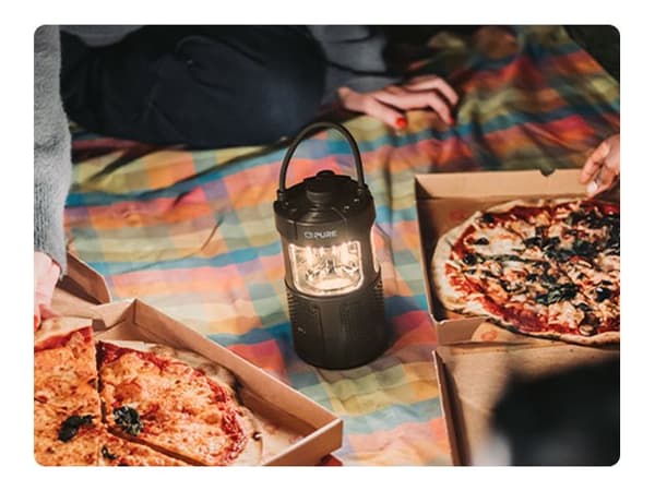 Pure Woodland Glow - Høyttaler - for bærbar bruk - trådløs - Bluetooth - 20 watt - grønn