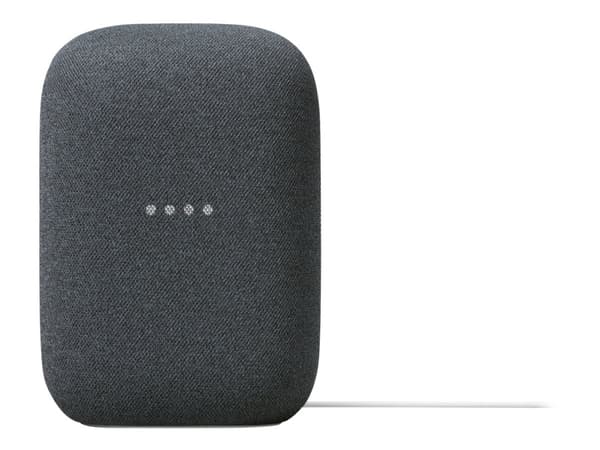 Google Nest Audio - Smarthögtalare - IEEE 802.11b/g/n/ac, Bluetooth - Appkontrollerad - träkol