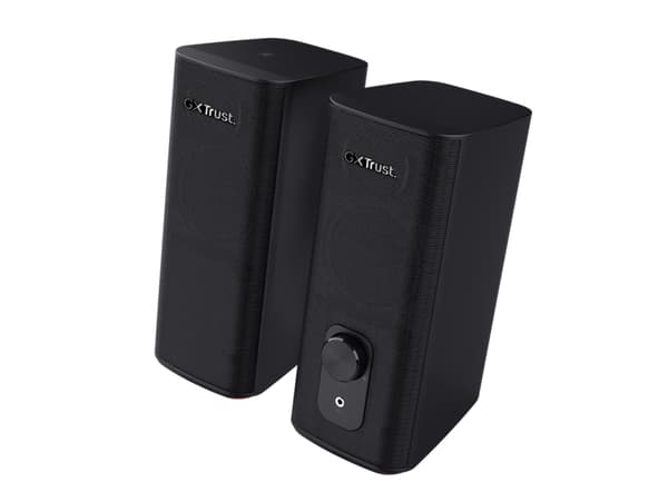 Trust GXT 612 CETIC - Högtalare - för persondator - 2.0-kanals - trådlös - Bluetooth - USB - 10 Watt (Total) - svart