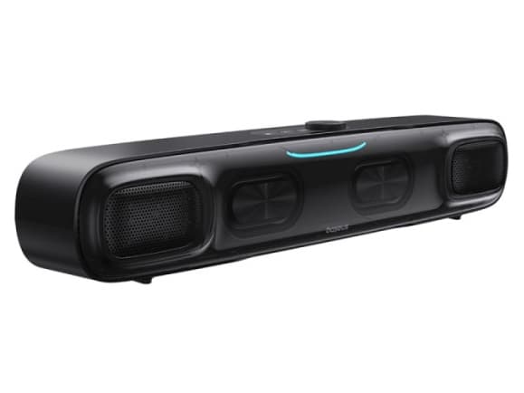 Baseus AeQur DS10, 20 W, 80 - 20000 hz, Trådlös, 10 m, USB Type-C, Bärbar stereohögtalare Sort
