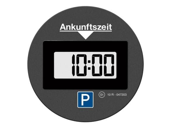 Needit Park Lite One, Elektronisk, Sort, Acrylonitrilbutadienstyren, Polymethylmethacrylat (PMMA), Lithium, CR-2450, 3 V