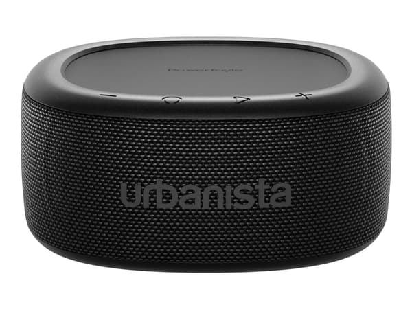 Urbanista Malibu - Högtalare - för bärbar användning - trådlös - Bluetooth - Appkontrollerad - 20 Watt - midnattssvart Svart