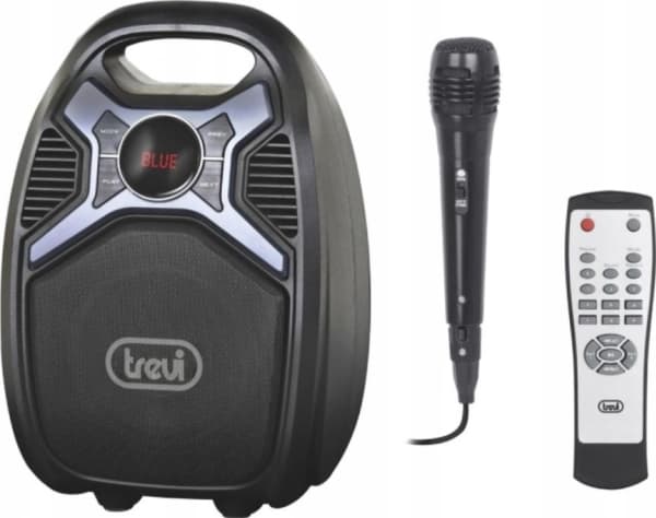 Trevi XF 500, 1-vägs, 25 W, Svart, AC, 6 kg, 245 mm