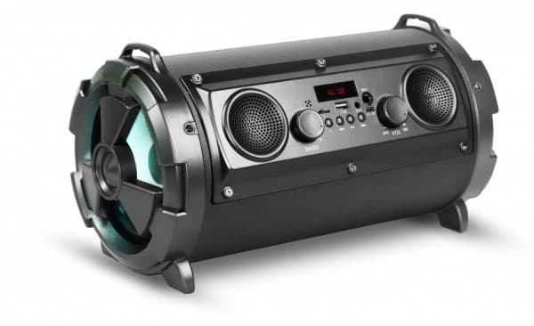 Rebeltec Kannettava Bluetooth-kaiutin SoundTube 190 musta