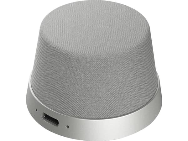 4smarts 540702, 5 W, 80 - 20000 Hz, Trådløs, 0,55 m, Stereo bærbar høyttaler, Grå, Sølv