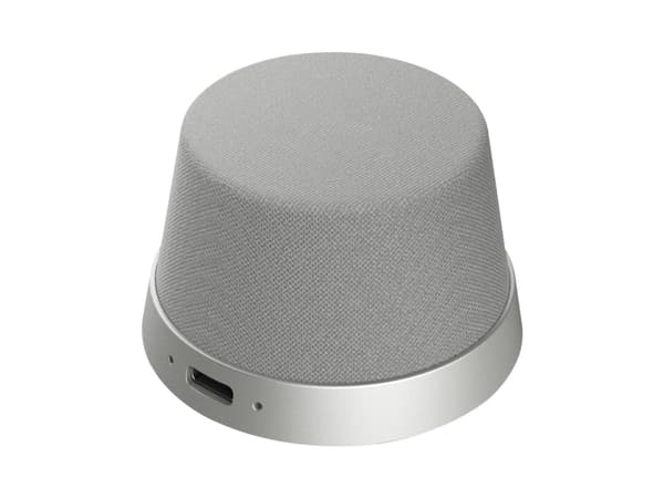 4smarts 540702, 5 W, 80 - 20000 Hz, Trådløs, 0,55 m, Stereo bærbar høyttaler, Grå, Sølv Grå, Sølv