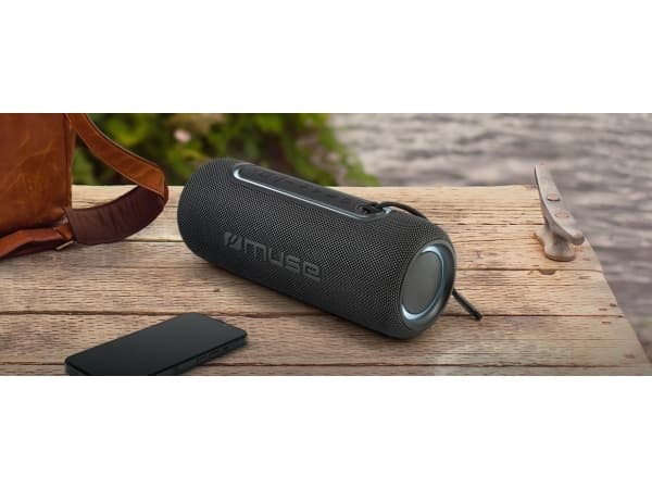 Muse M-780 BT, 20 W, langaton, 10 m, USB Type-C, musta, sylinteri