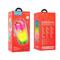 Miniatyrbild 3 av 3: Hoco Trådlös Högtalare Bluetooth Pulsating Colorful - Röd
