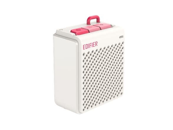 Edifier MP85 - Høyttaler - for bærbar bruk - trådløs - Bluetooth - Appstyrt - 2.2 watt - hvit