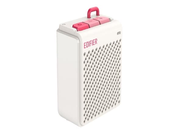 Edifier MP85 - Høyttaler - for bærbar bruk - trådløs - Bluetooth - Appstyrt - 2.2 watt - hvit