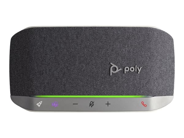 Poly Sync 20-M - Smart høyttalertelefon - Bluetooth - kablet, trådløs - USB-A, USB-C - svart - Certified for Microsoft Teams