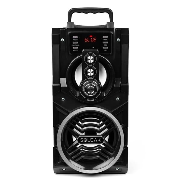 Bærbare Bluetooth-højttalere SQUEAK SQ1000 Sort 20 W
