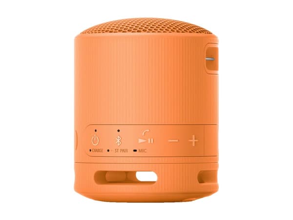 Sony SRS-XB100 - Högtalare - för bärbar användning - trådlös - Bluetooth - Appkontrollerad - orange
