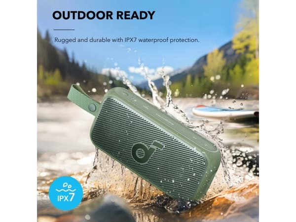 Soundcore Motion 300, 30 W, Trådlös, Bärbar stereohögtalare, Grön, Rektangel, Vattentät